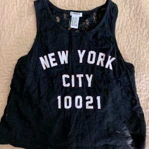Forever21 Lace Back Girls Tank